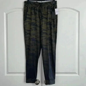 Public Record Camouflage Drawstring Joggers​​